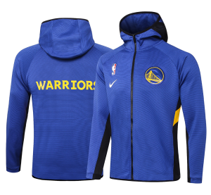 Veste zippé à capuche Golden State Warriors - Blue