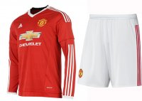 Kit Junior Manchester United Domicile 2015/16 ML