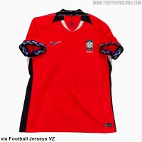 Maillot Domicile Corée du Sud Féminin 2025 (Modèle Homme)