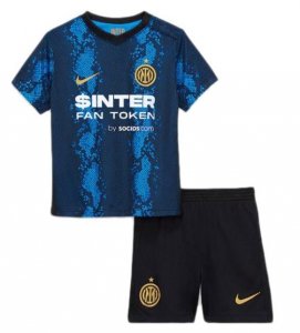 Inter Milan 1a Equipación 2021/22 Kit Junior