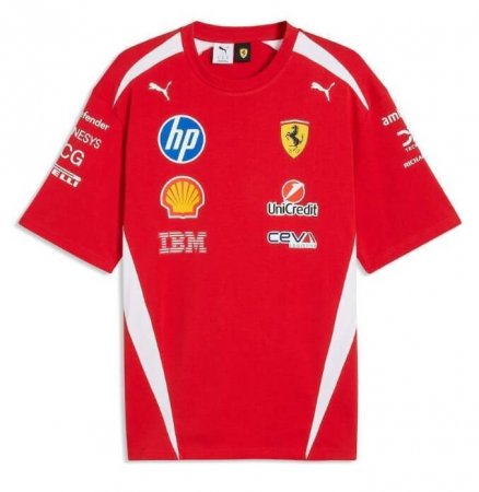 T-Shirt Équipe Scuderia Ferrari 2026