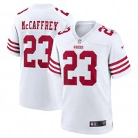 Christian McCaffrey, San Francisco 49ers - White