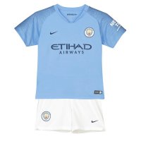 Manchester City Home 2018/19 Junior Kit