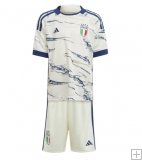 Italia 2a Equipación 2023 Kit Junior