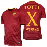 Maillot AS Roma Domicile 2016/17 'TOTTI X AETERNO'