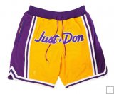 Shorts JUST ☆ DON Los Angeles Lakers