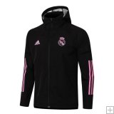 Real Madrid Waterproof Hooded Jacket 2020/21