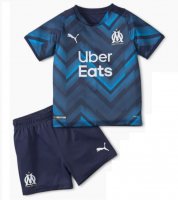 Olympique Marsella 2a Equipación 2021/22 Kit Junior