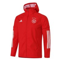 Veste zippé à capuche Imperméable Ajax 2020/21