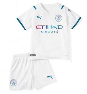 Manchester City 2a Equipación 2021/22 Kit Junior