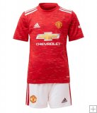 Manchester United Home 2020/21 Junior Kit