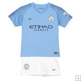 Manchester City Home 2018/19 Junior Kit