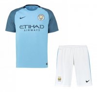 Kit Junior Manchester City Domicile 2016/17