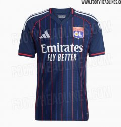 Shirt Olympique Lyon Away 2025/26