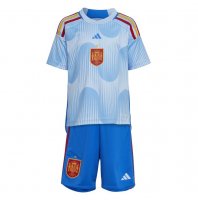 España 2a Equipación 2022 Kit Junior