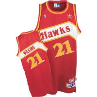 Dominique Wilkins, Atlanta Hawks [route]