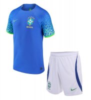 Brasile Away 2022/23 Junior Kit
