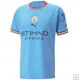 Maillot Manchester City Domicile 2022/23 - Authentic