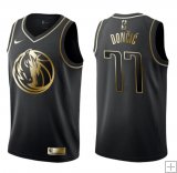 Luka Doncic, Maverick Dallas - Black/Gold