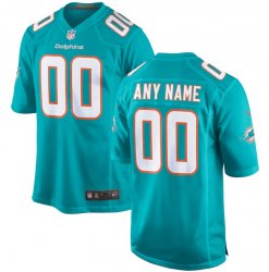 Custom, Miami Dolphins - Aqua