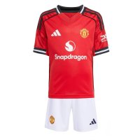 Manchester United Domicile 2025/26 Junior Kit