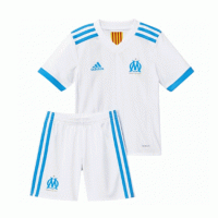 Olympique Marsella 1a Equipación 2017/18 Kit Junior