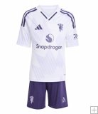 Manchester United 2a Equipación 2025/26 Kit Junior