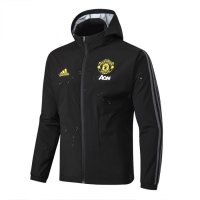 Veste zippé à capuche Imperméable Manchester United 2019/20