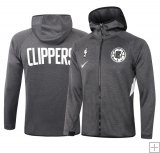 Veste zippé à capuche LA Clippers - Black