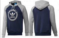 Sweat-Shirt Capuche Adidas - Bleu/Gris