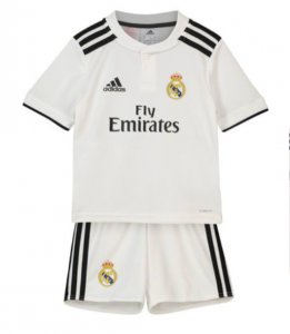 Real Madrid 1a Equipación 2018/19 Kit Junior