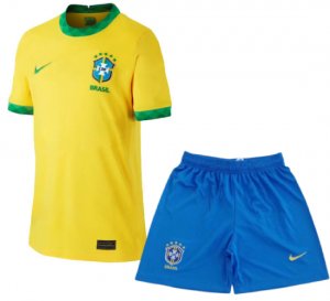 Brasile Home 2020/21 Junior Kit
