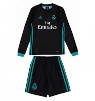 Real Madrid Extérieur 2017/18 Junior Kit ML