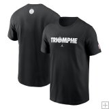 T-Shirt PSG TRIOMPHE 2025 - Black