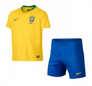 Brasile Home 2018 Junior Kit