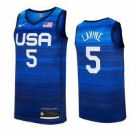 Zach LaVine, USA 2021 Jeux Olympiques - Blue