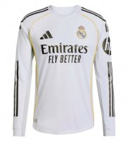 Real Madrid 1a Equipación 2025/26 ML - Authentic