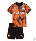 Olympique Marsella 3a Equipación 2023/24 Kit Junior