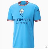 Maillot Manchester City Domicile 2022/23 - Treble Winners