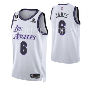 Maillot Lakers LeBron James - Taille M Jeune - Jaune - Occasion - Nike