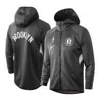 Brooklyn Nets - Black Felpa Cappuccio