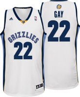 Rudy Gay, Memphis Grizzlies [blanc]