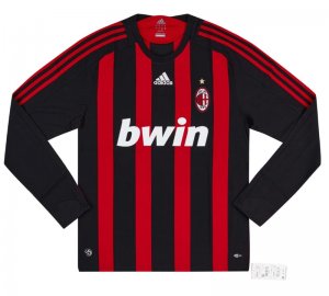 Camiseta AC Milan 2008/09 ML