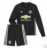 Manchester United Away 2017/18 Junior Kit LS