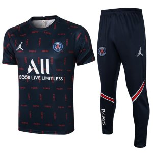Camiseta Pre-partido + Pantalones PSG x Jordan 2021/22