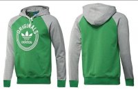 Sweat-Shirt Capuche Adidas - Vert/Gris
