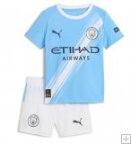 Manchester City Home 2025/26 Junior Kit