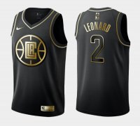 Kawhi Leonard, Los Angeles Clippers - Black/Gold