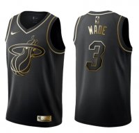 Dwyane Wade, Miami Heat - Black/Gold