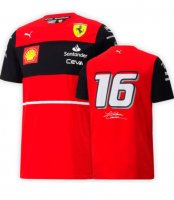 T-Shirt Équipe Scuderia Ferrari 2022 - Charles Leclerc